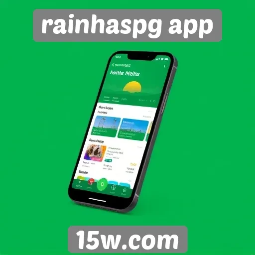 interface do rainhaspg app é amigável para novos usuários